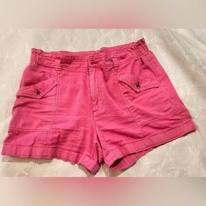 Old Navy Vibrant Pink Women's Cargo Shorts